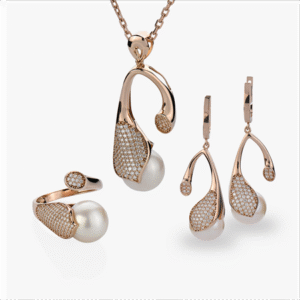 نیم ست طرح لاله واژگون